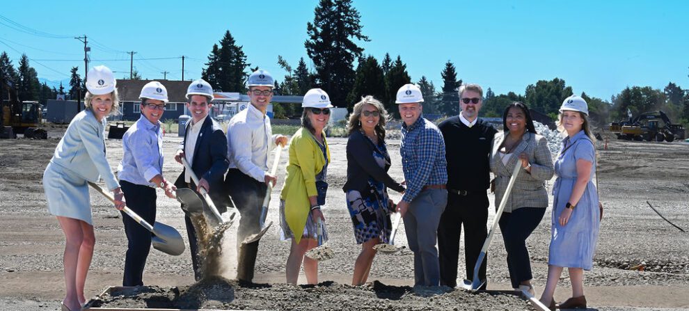 Featured image: EIHF and credit union partners at the Copper Way project groundbreaking in Spanaway, Washington. © Original Studios